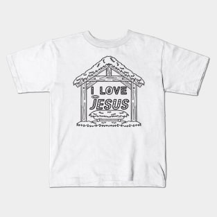 I Love Jesus Kids T-Shirt